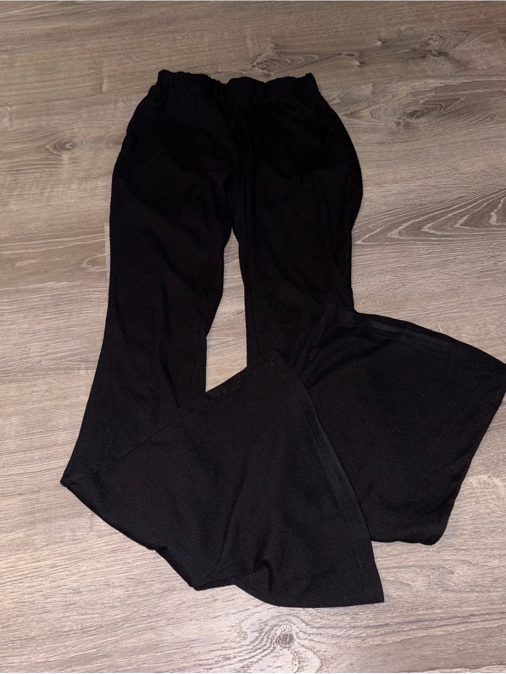 Rue21 Black Flared Pants - Elastic Waist
